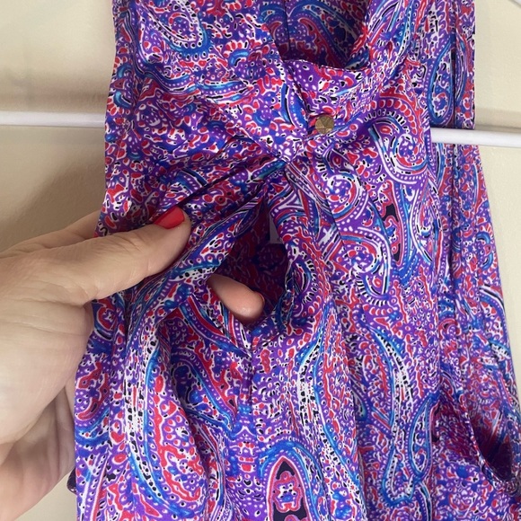 NWT Outback Red for Limited Paisley Sleeveless Top-small - Picture 7 of 7